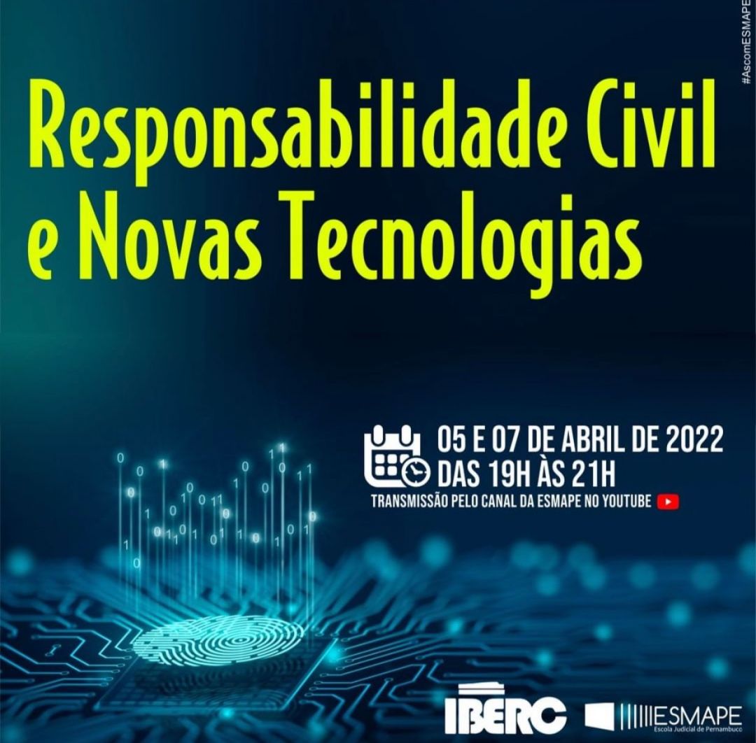Ana Frazão participa de palestra promovida pela Escola Judicial de Pernambuco dia 05 de abril às 19:00.