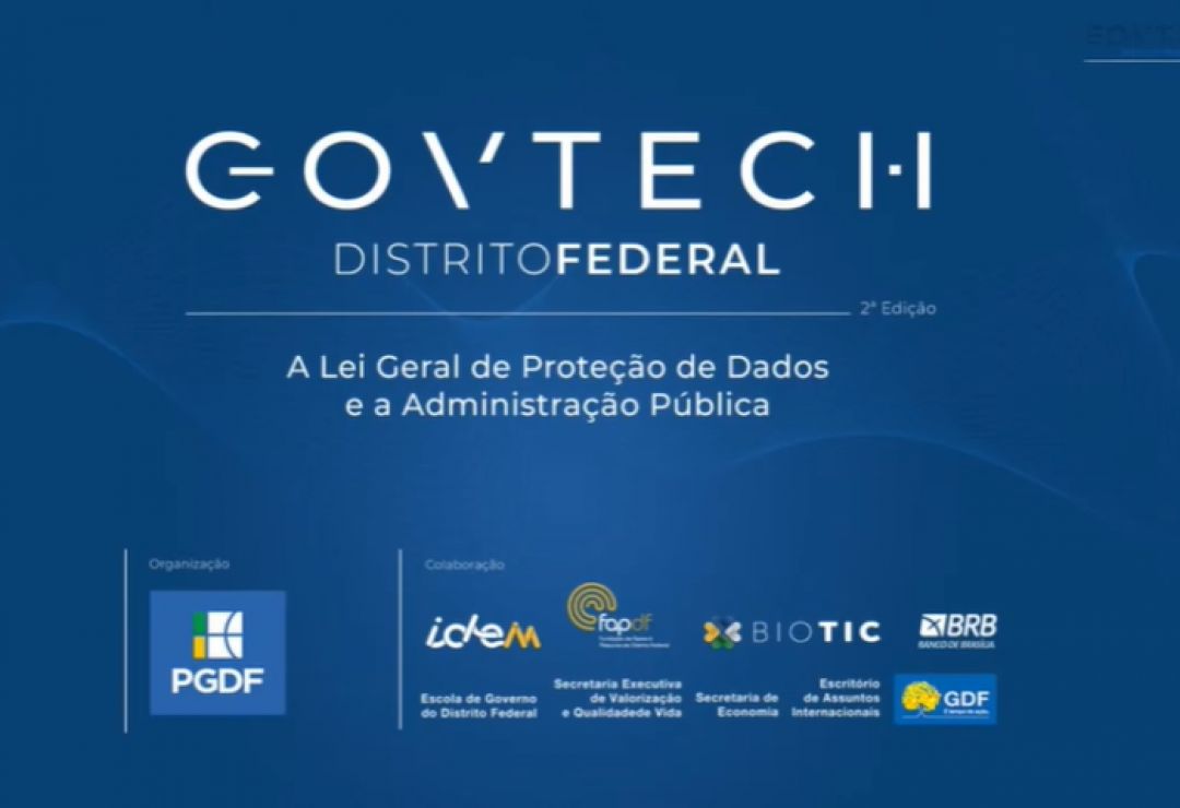 Ana Frazão participa da 2ª edição do GovTech Distrito Federal e discorre sobre temas atuais e perspectiva internacional no Antitruste dia 21 de outubro às 09:15.