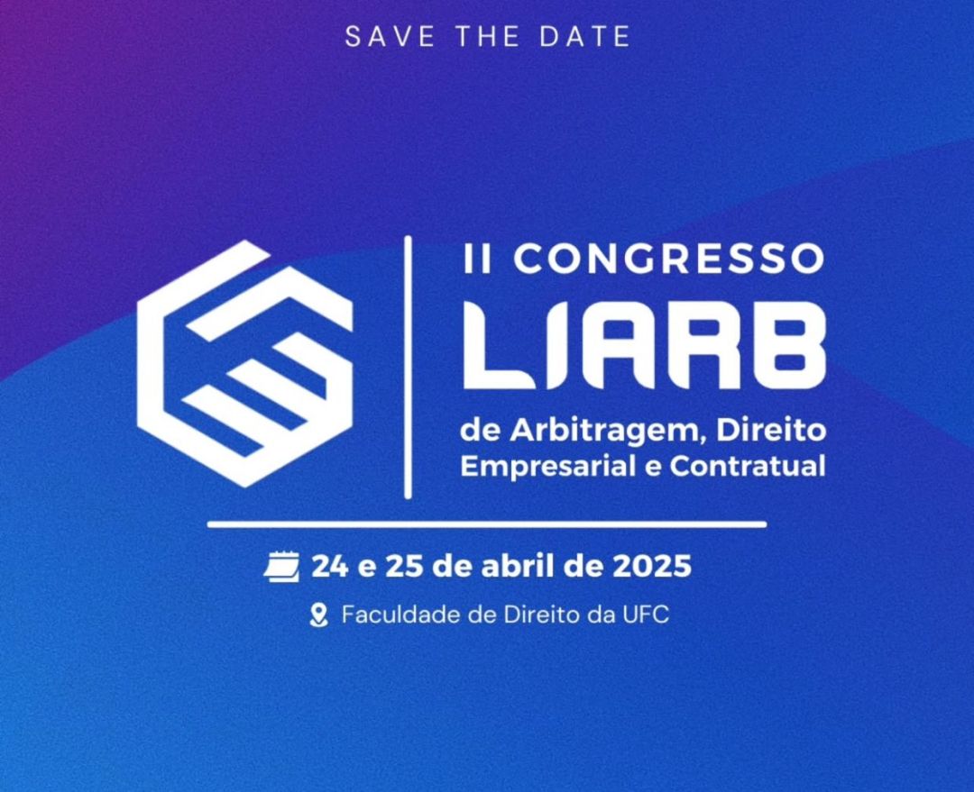 Ana Frazão participa do II Congresso LIARB de Arbitragem, Direito Empresarial e Contratual dia 25 de abril às 16:00 horas.