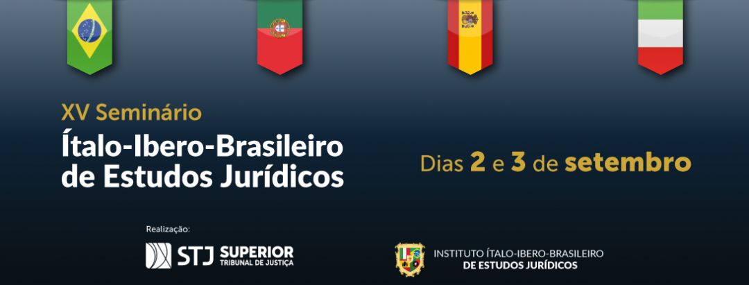Ana Frazão participa do XV Seminário Internacional Ítalo-Ibero-Brasileiro de estudos jurídicos dia 3 de setembro às 15:00 horas.