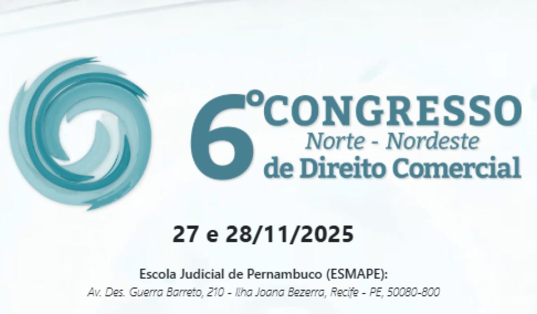 Ana Frazão participa do 6ª Congresso Norte Nordeste de Direito Comercial no dia 28 de novembro às 9:00 horas.