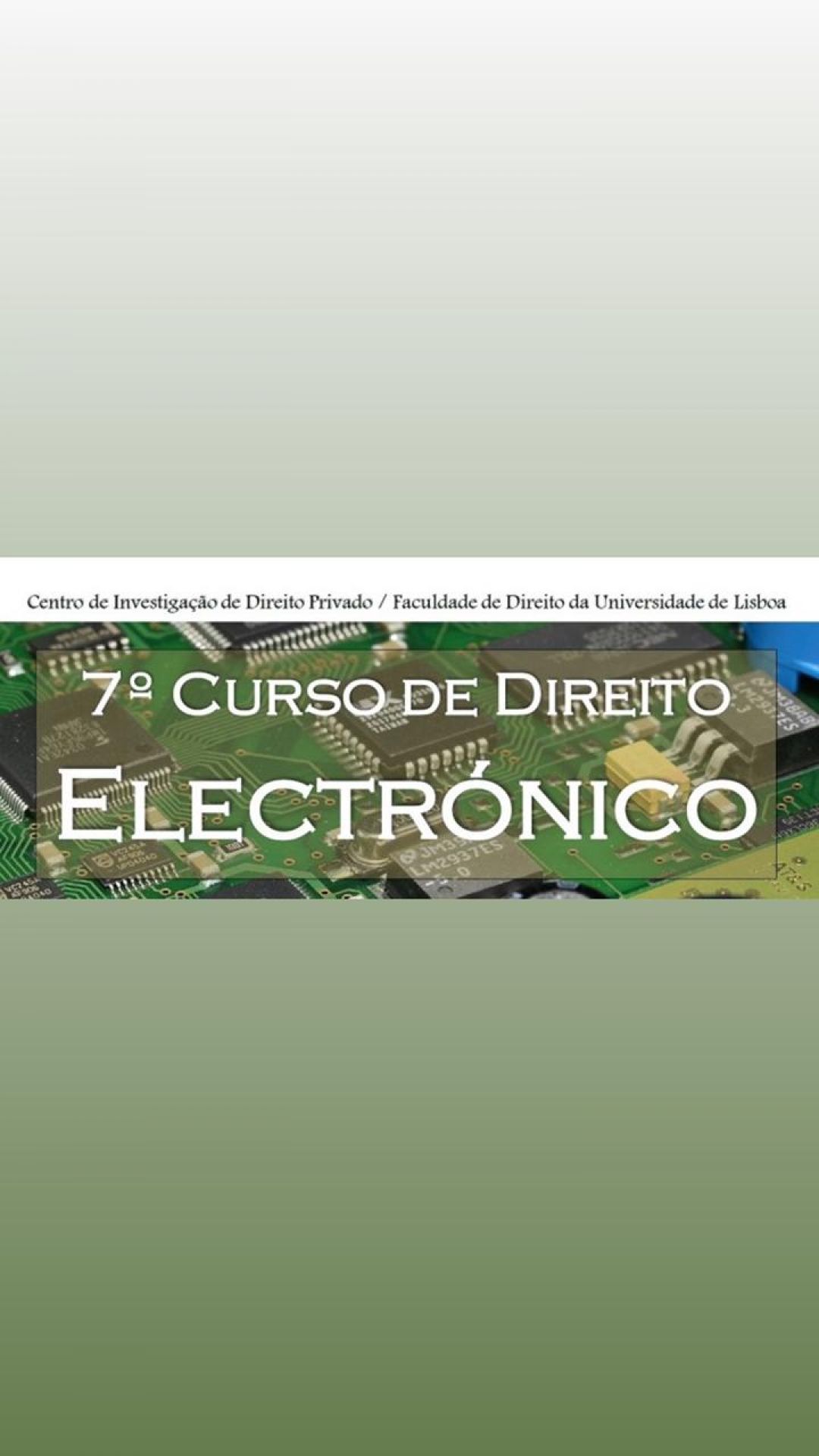 Ana Frazão participa do 7º Curso de Direito Electrónico no dia 13 de janeiro às 10:00.