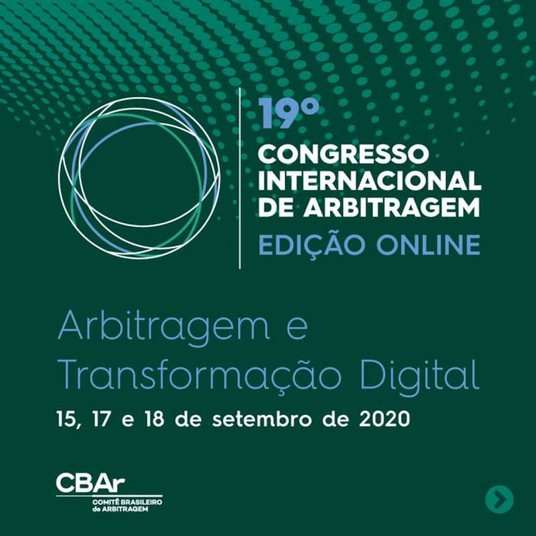 Ana Frazão participa do 19º Congresso Internacional de Arbitragem.
