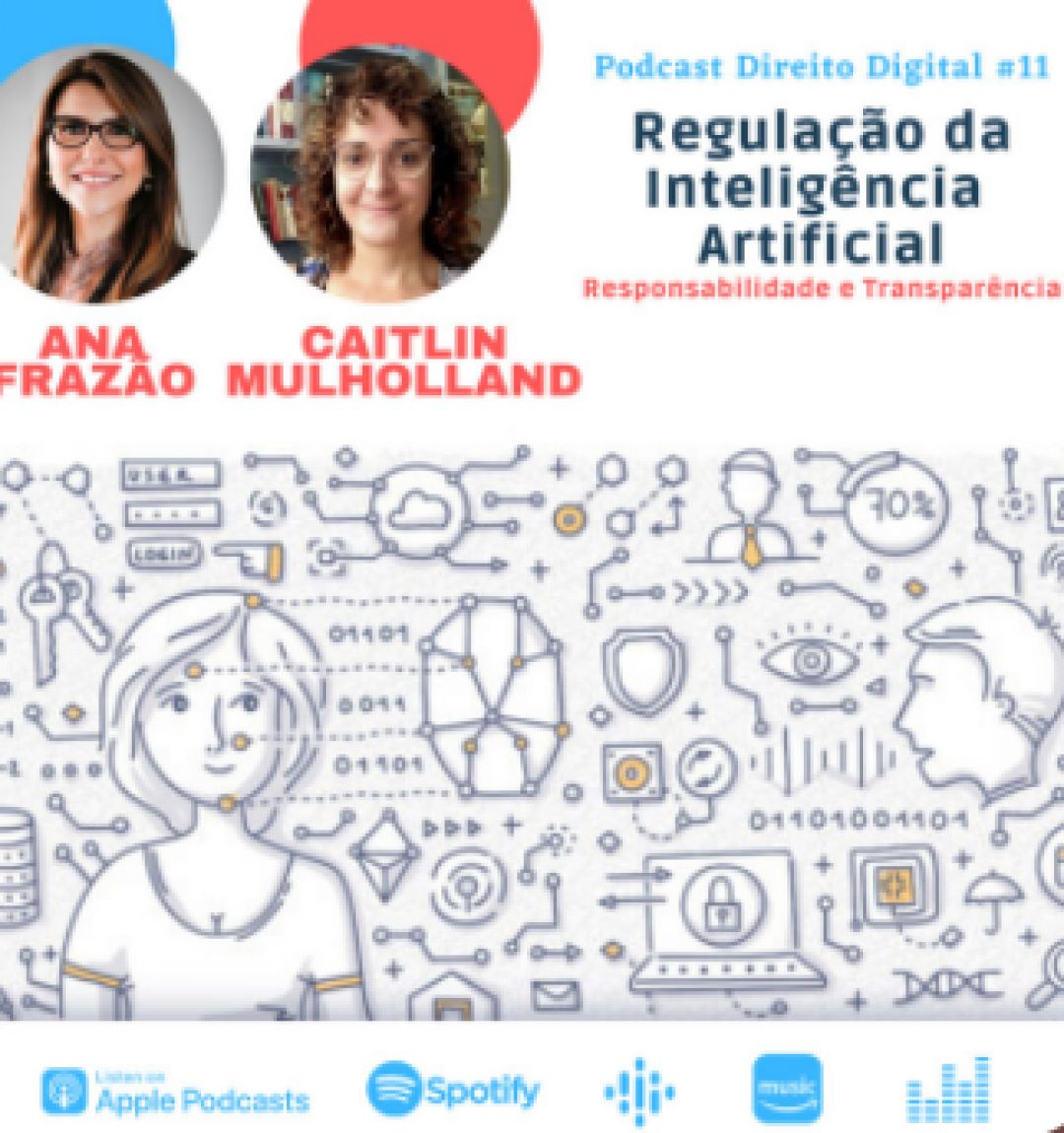 Podcast Direito Digital – Regulação de Inteligência Artificial.