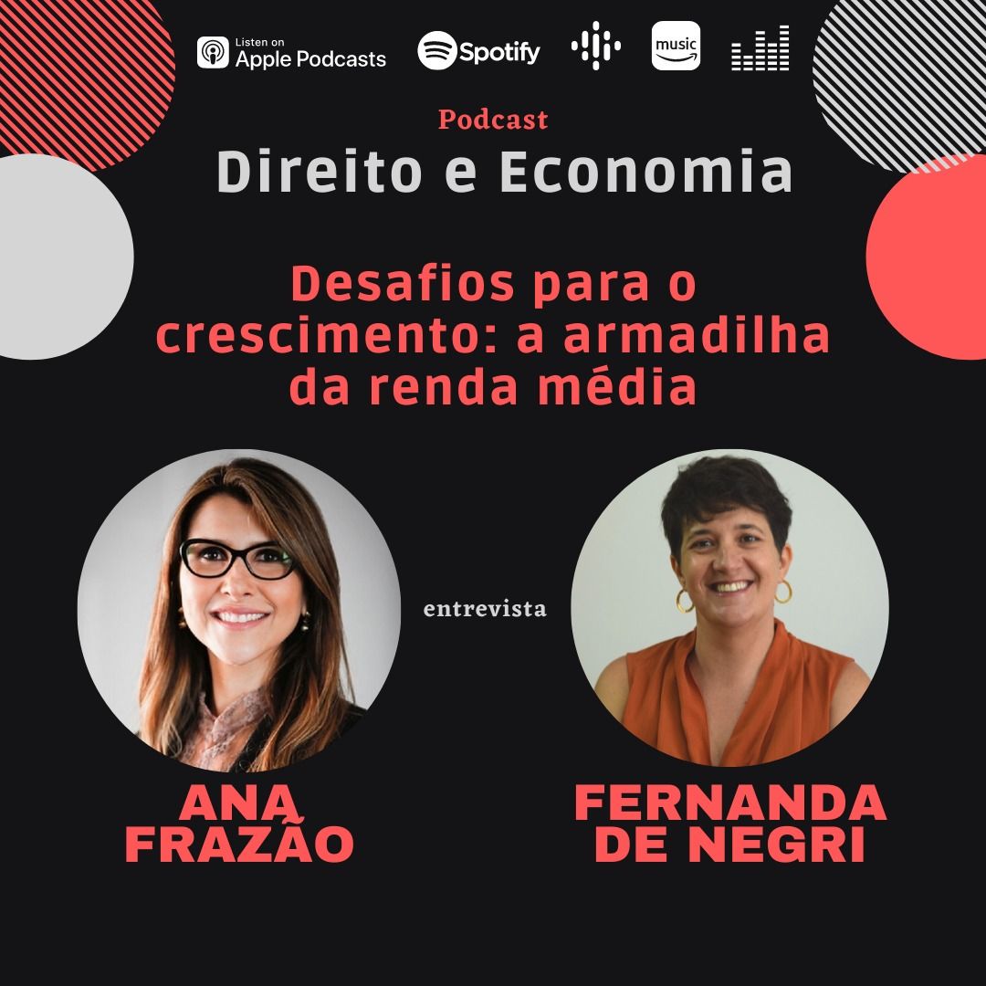 Podcast – Desafios para o crescimento: A armadilha da renda média, com Fernanda De Negri, Pesquisadora do IPEA.