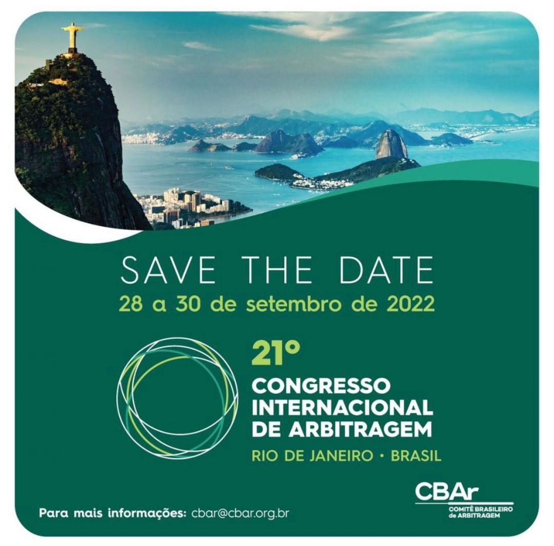 Ana Frazão participa do 21º Congresso Internacional de Arbitragem promovido pelo Comitê Brasileiro de Arbitragem dia 30 de setembro às 10:00.