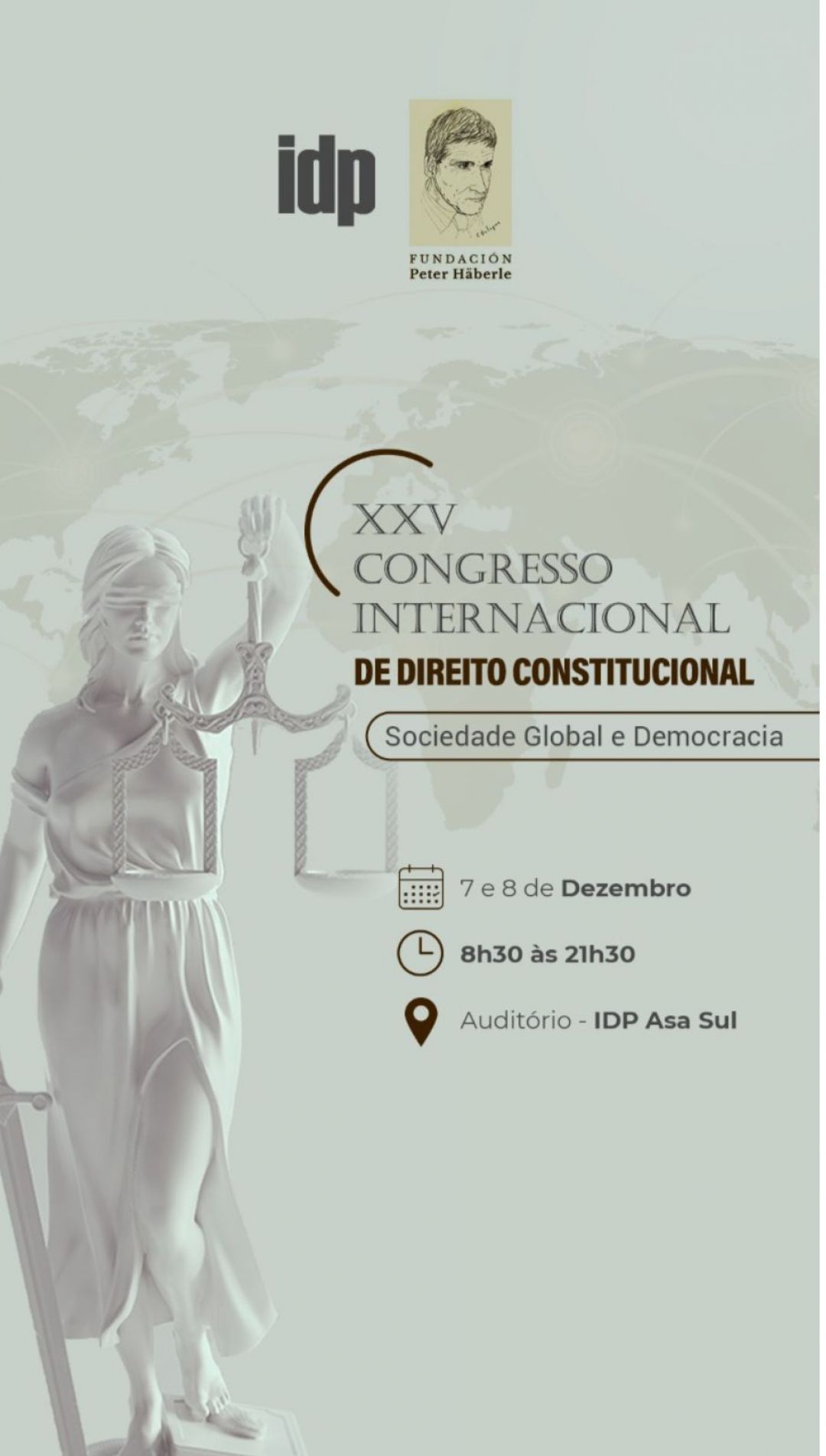 Ana Frazão participa do XXV Congresso Internacional de Direito Constitucional no dia 8 de dezembro às 12 horas.