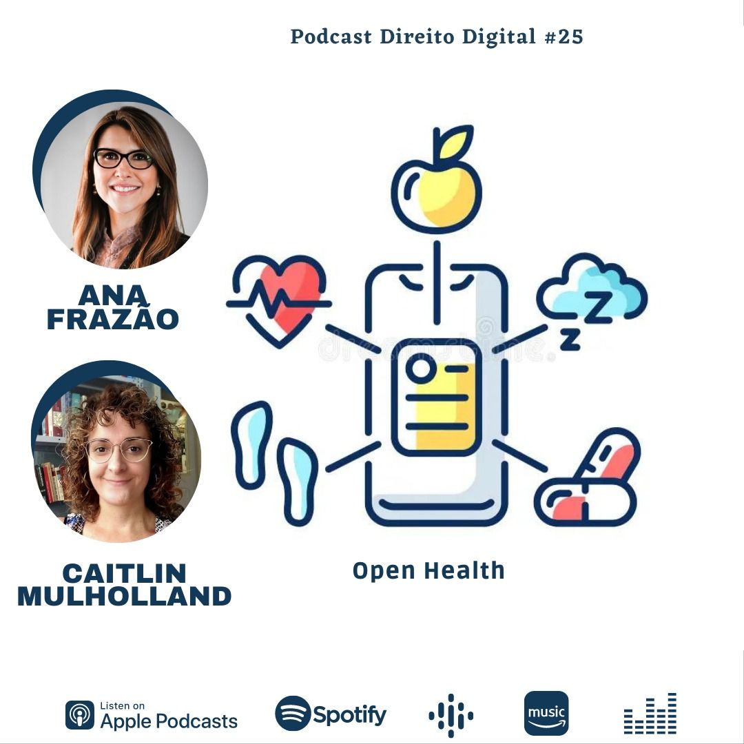 Podcast Direito Digital com Ana Frazão e Caitlin Mulholand: Open Health.