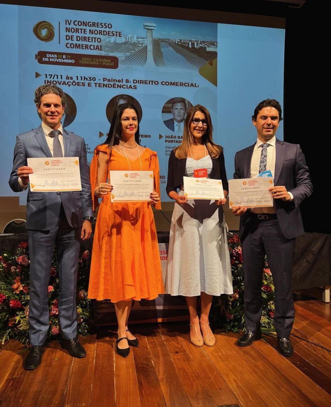 Ana Frazão participa do IV Congresso Norte Nordeste de Direito Comercial no dia 17 de novembro.