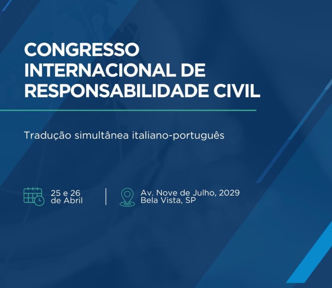 Ana Frazão participa do Congresso Internacional de Responsabilidade Civil no dia 25 de abril e discorre sobre responsabilidade civil e risco.