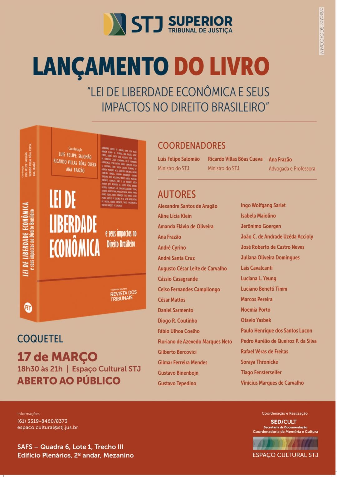 Ana Frazão lança livro em Brasília no dia 17/03