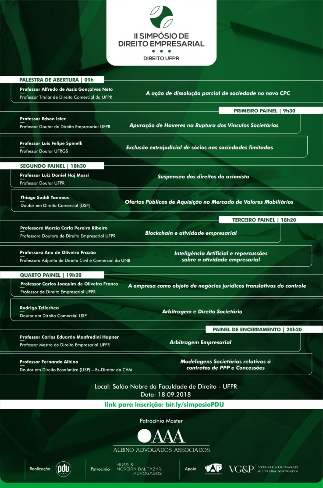 Ana Frazão participa do II Simpósio de Direito Empresarial da UFPR